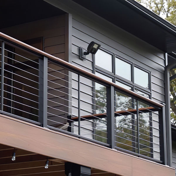 AFCO Series 275 Aluminum Railing - Unique Metal Porch Railing Designs