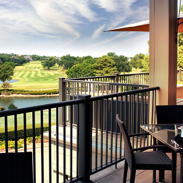 AFCO Series 300 Aluminum Railing - Durable Metal Stairs Railings